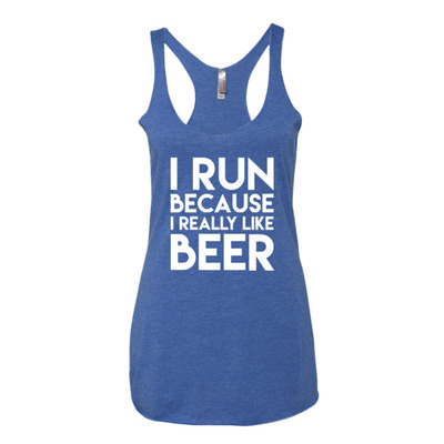 I really like beer women's tank top