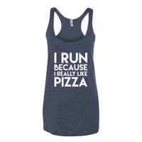 I Really Like Pizza Women's tank top - Thumbnail 1
