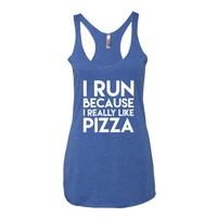 I Really Like Pizza Women's tank top - Thumbnail 5