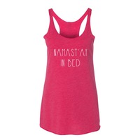 Namast'ay In Bed Women's tank top - Thumbnail 8