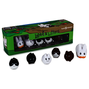 [レア品]Kidrobot labbit ぬいぐるみ 5体セット kidrobot-stache-labbit-and-
