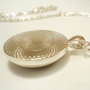 Galaxy Triangle Necklace, Nebula Space Jewelry, Geometric Trinity Pendant (1166S1IN)-1