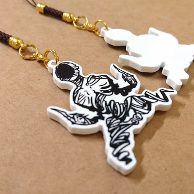 Ajin: black ghost acrylic charm