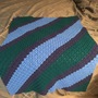 Custom Made Corner to Corner Stripe Blanket-3