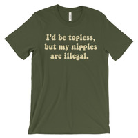 Topless - Unisex Tee - Thumbnail 2