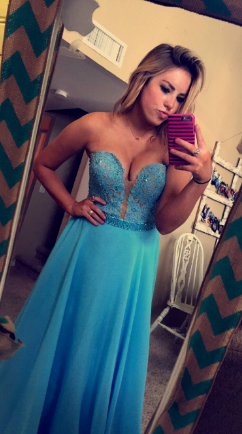 Sweetheart Chiffon Long Prom Dress,Evening Dress,Prom Dresses,BG213