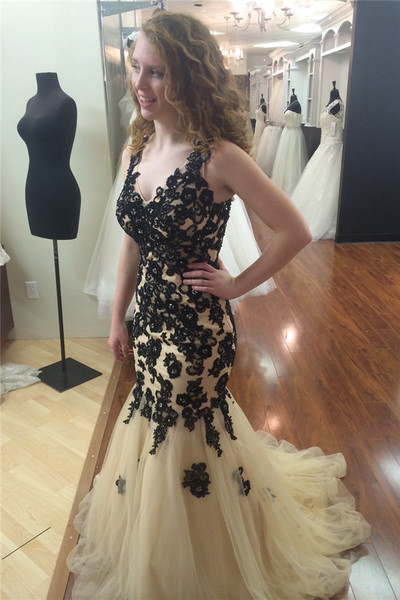 Mermaid Lace Appliques Long Prom Dress,Prom Dress,Evening Dress,Prom Dresses,BG227