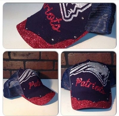 Patriot's Glitter Snap Back 