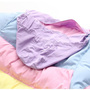 Harajuku rainbow hit color cotton coat-3