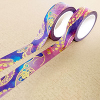 Cosmic-Magical-Girl-Octopus-Chan Washi Tape - Thumbnail 3