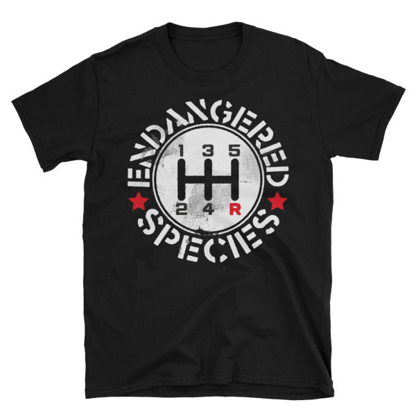 Manual Transmission Endangered Species Unisex T-Shirt
