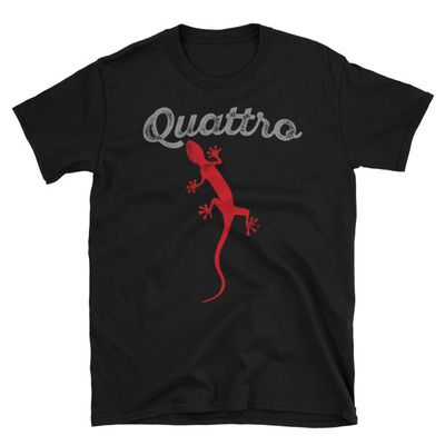 Quattro gecko lizard unisex t-shirt