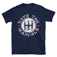 Save The Manuals Unisex T-Shirt - Thumbnail 1
