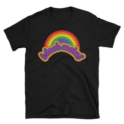 Black metal parody unisex t-shirt