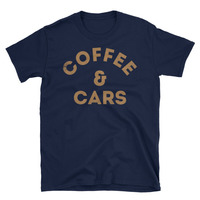 Coffee And Cars Unisex T-Shirt - Thumbnail 2
