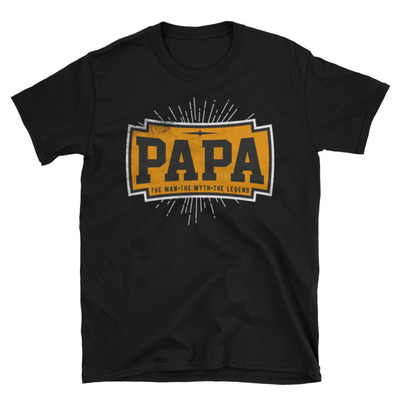 Papa the legend unisex t-shirt