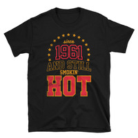 Born in 1961 Unisex T-Shirt - Thumbnail 2