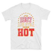 Born in 1987 Unisex T-Shirt - Thumbnail 1