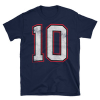 Number Ten 10 Unisex T-Shirt - Thumbnail 2