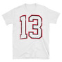Number Thirteen 13 Unisex T-Shirt-1