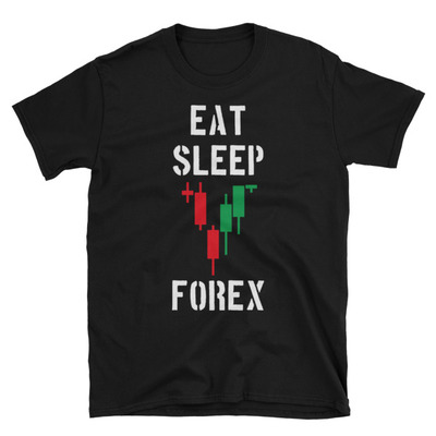 Eat sleep forex unisex t-shirt