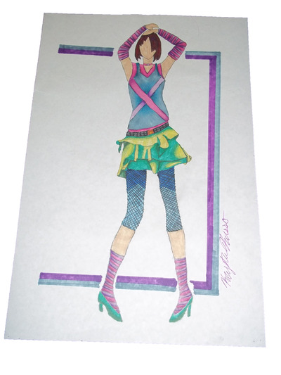 Funky 80's Outfit