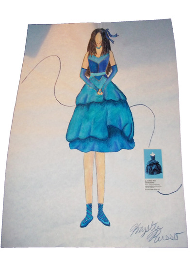 Blue Royal Dress