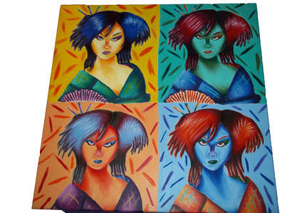 Geisha Pop Art