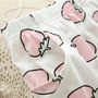 New cute strawberry omelet pajamas home clothing-4