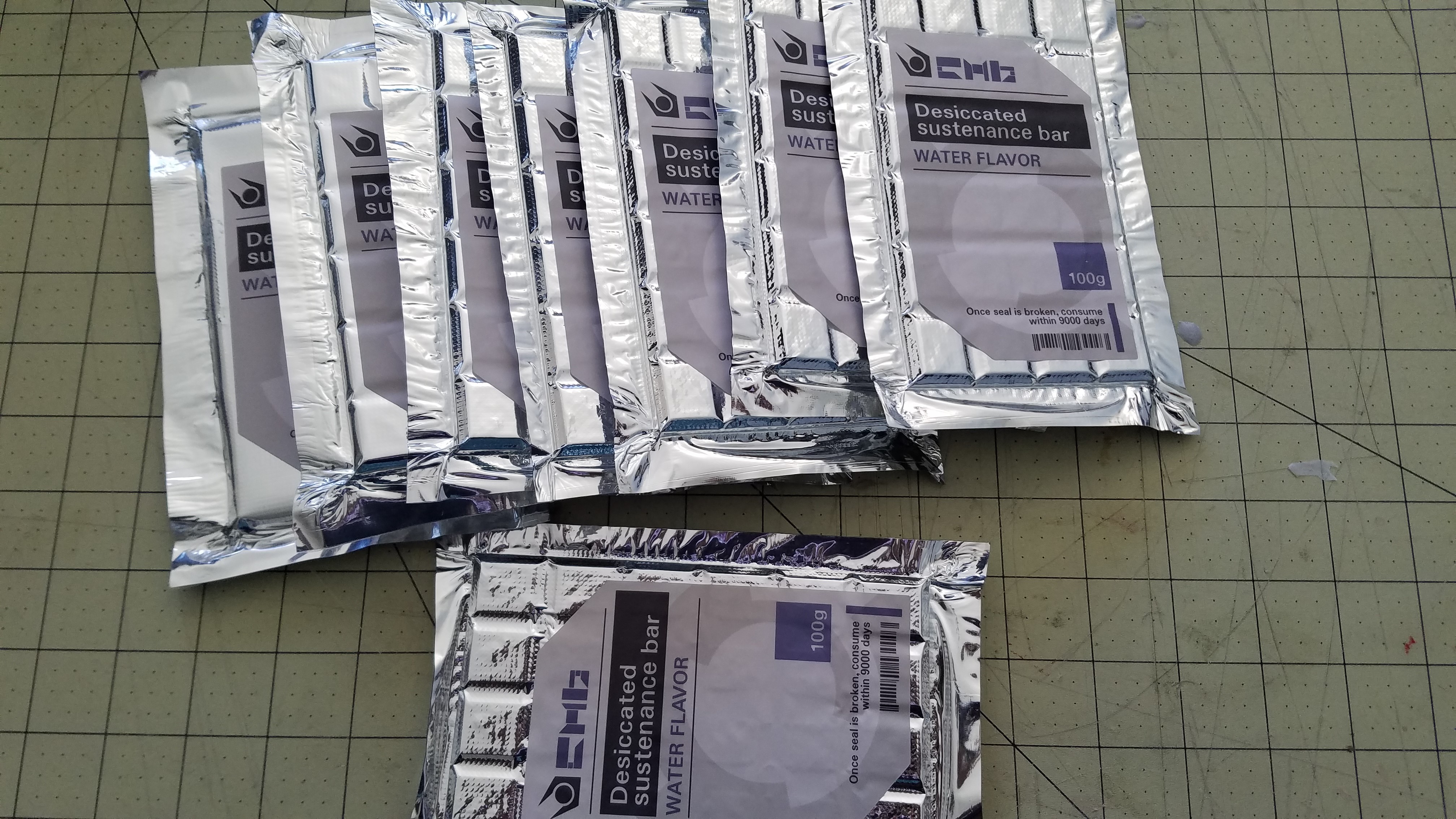 Desiccated Sustenance Bar HalfLife Alyx prop on Storenvy