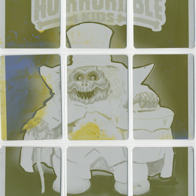 Hat baxter / haunted mason 9 plate puzzle sets